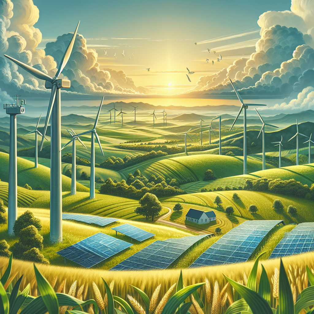 Erneuerbare Energien und Grünlandpreise in Deutschland.